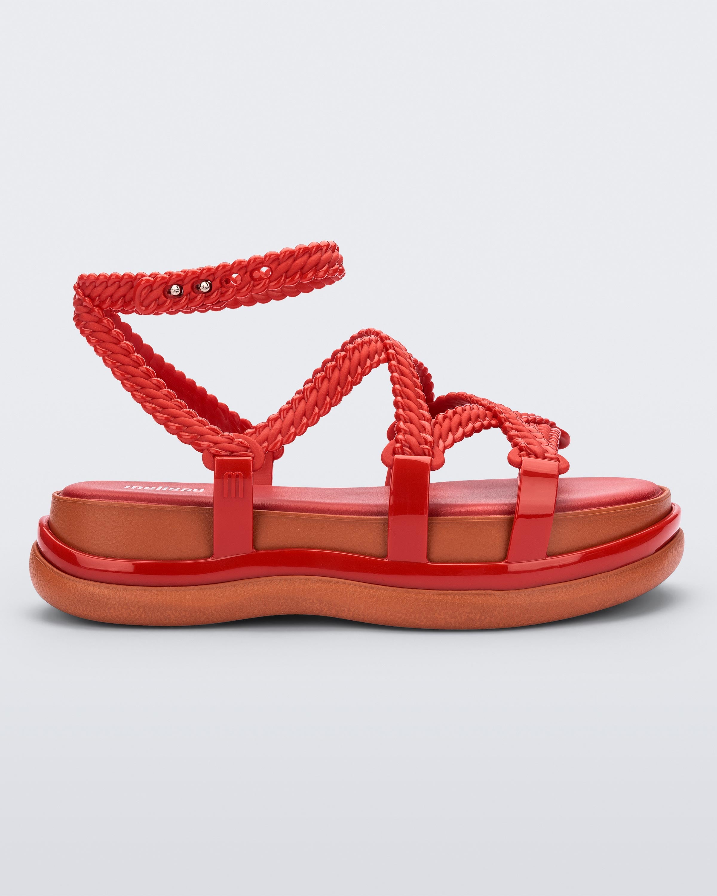 Buzios Platform in Red Melissa Shoes