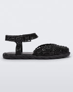 Campana Espadrille Sandal in Black Melissa Shoes