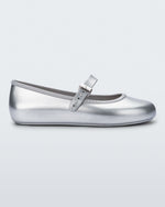 Side view of a silver Soft Ballerina