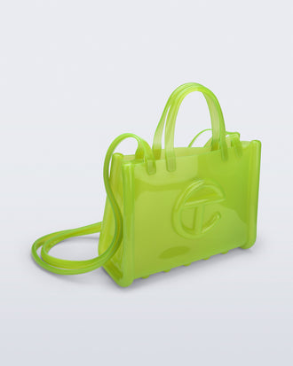 Product element, title Medium Jelly Shopper in Green
 price $200.00