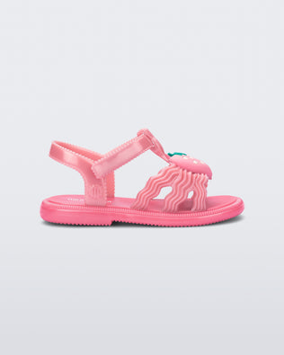 Product element, title Hip Sandal in Pearly Pink
 price $35.00