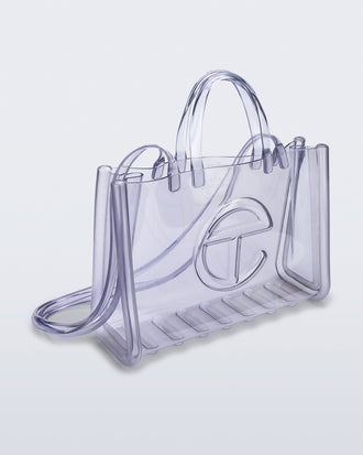 Product element, title Large Jelly Shopper in Clear
 price $250.00