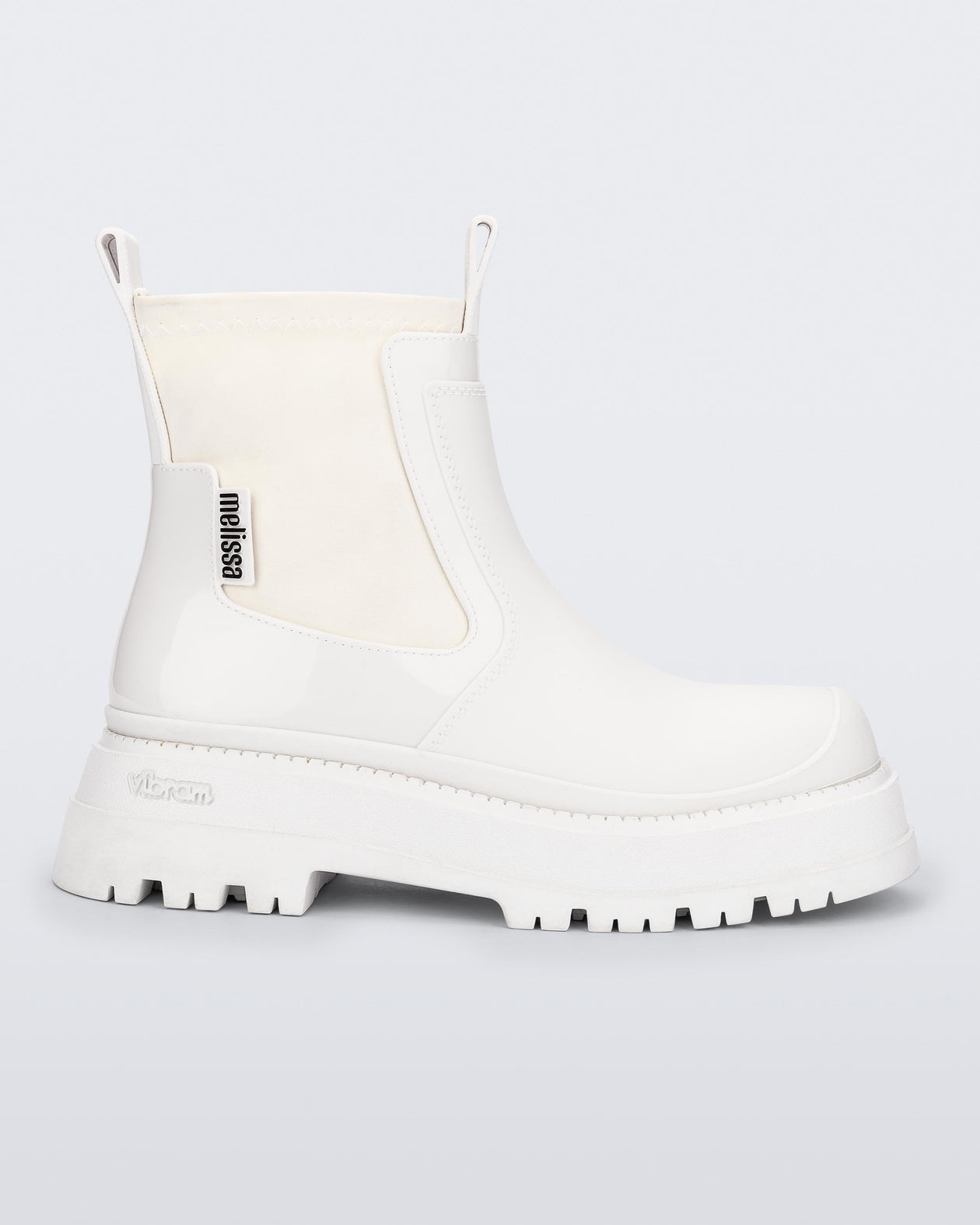 Drip Boot in White Melissa Shoes