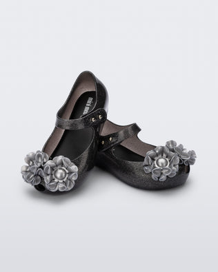 Product element, title Ultragirl Springtime in Glitter Black
 price $55.00