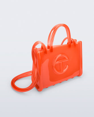 Product element, title Medium Jelly Shopper in Orange
 price $200.00