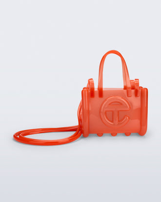 Product element, title Small Jelly Shopper in Orange
 price $150.00