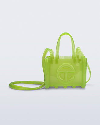 Product element, title Small Jelly Shopper in Green
 price $150.00