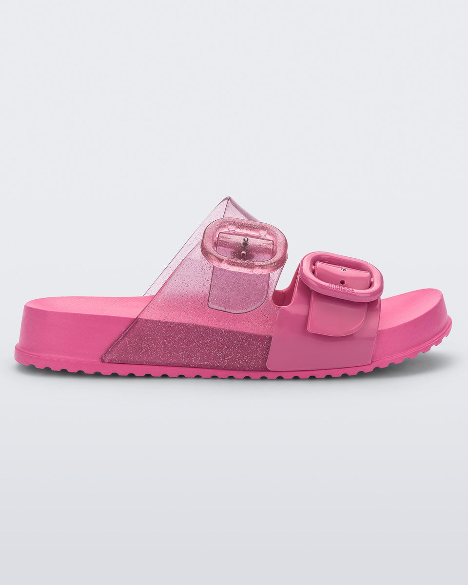 Cozy Slide in Pink for Kids – Mini Melissa Shoes