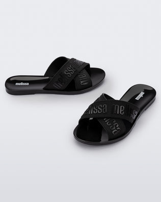 Product element, title M Lover Slide in Black
 price $59.00