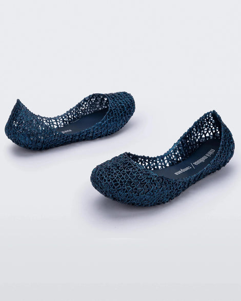 Mini Melissa Campana Glitter Blue Product Image 3