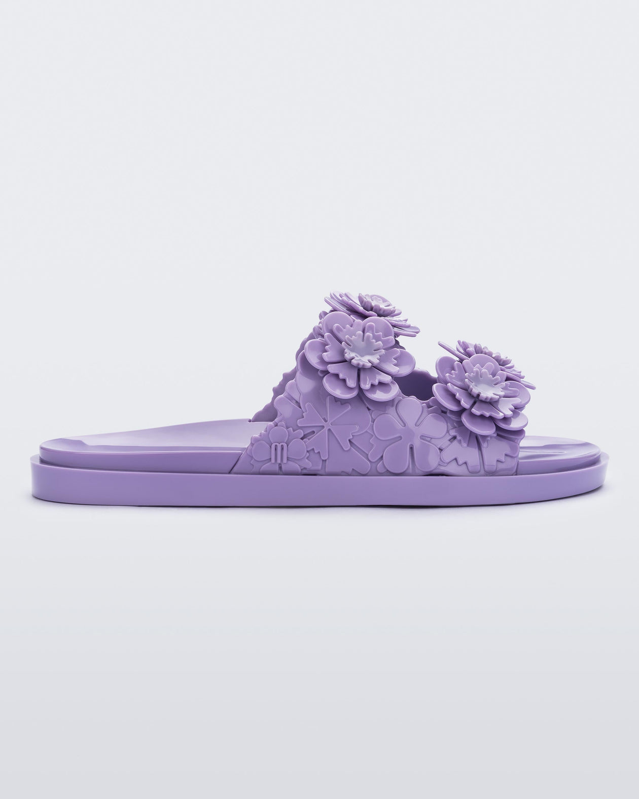 Melissa Wide Blossom Slide Lilac Product Image 1