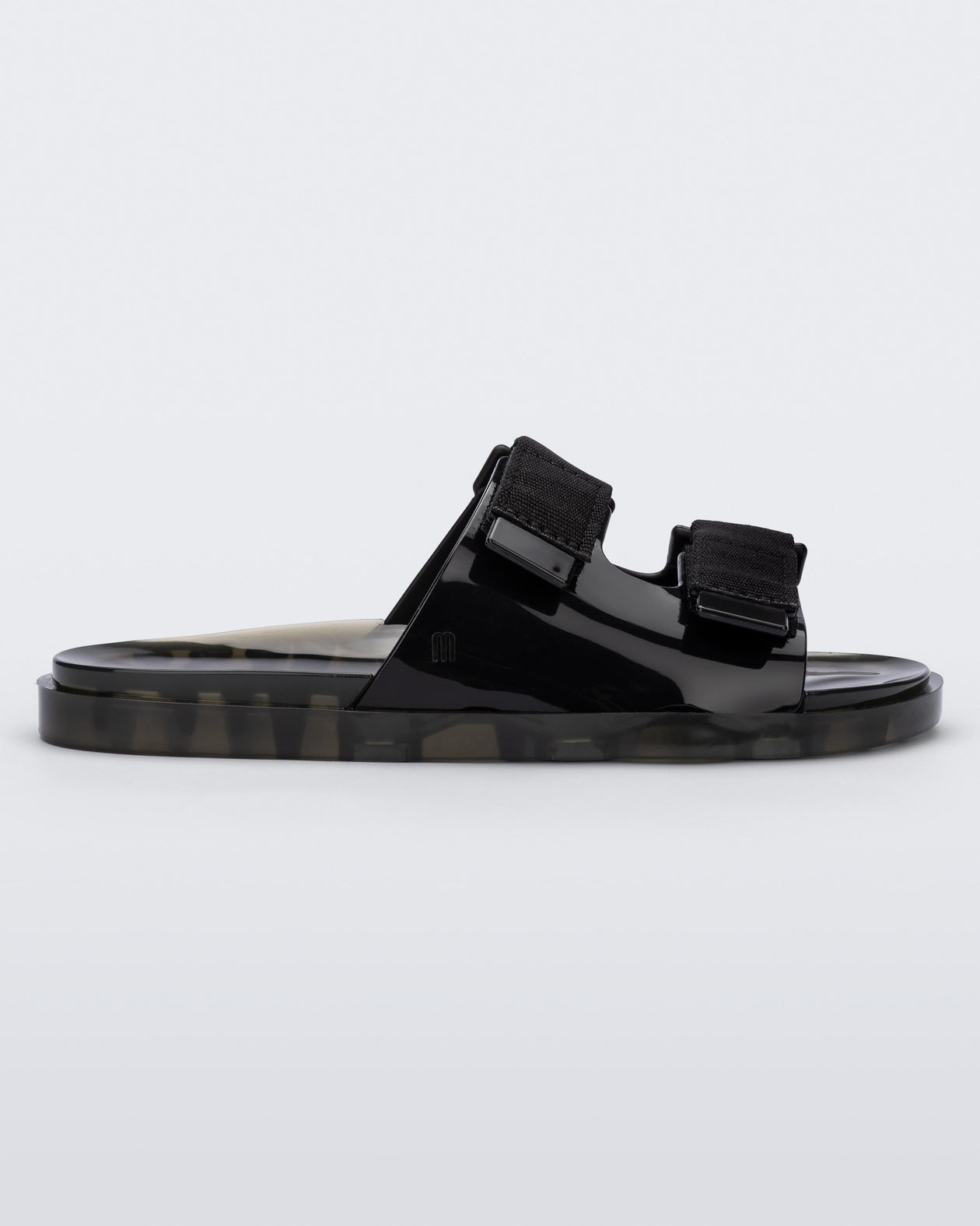 Brave Wide Sandal Slide in Green/Black – Melissa Shoes