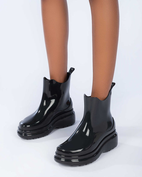 Grip Boot in Black – Melissa Shoes