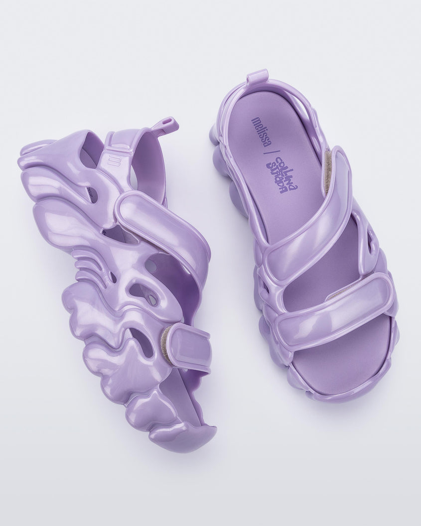 Puff Sandal in Lilac – Melissa Shoes