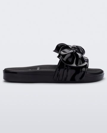 J P ORIGINAL Buzz-44 Puffy Bow Slide JPM BUZZ-44-BLKSPU - Shiekh