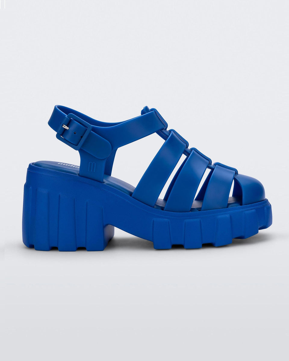 Megan Platform in Blue – Melissa Shoes