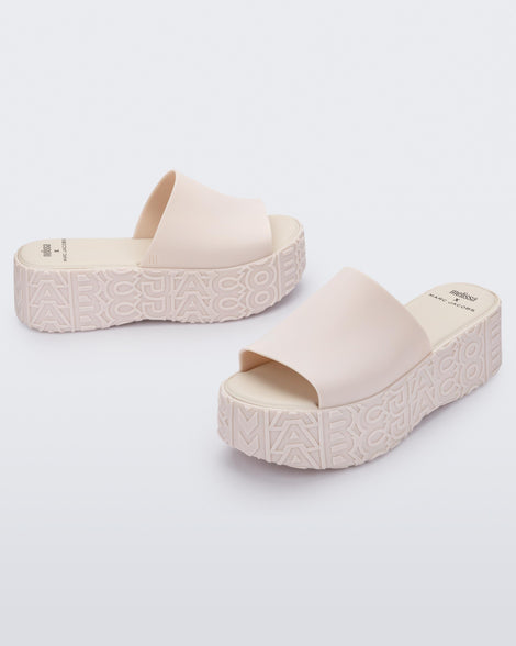 Becky Slide in Beige – Melissa Shoes