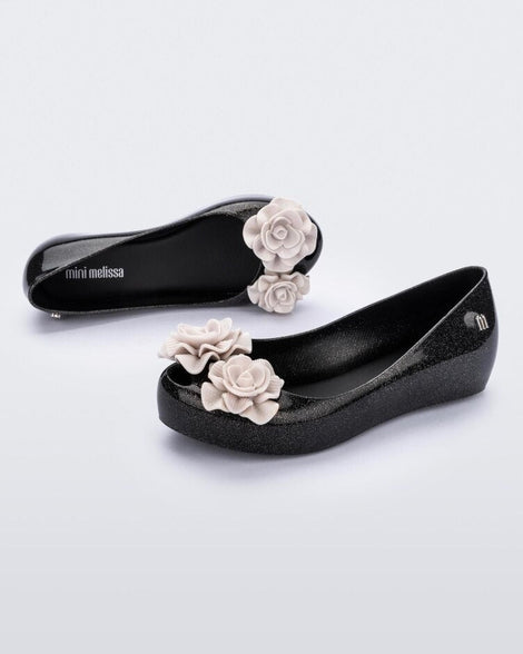 Mini Melissa Ultragirl Garden Black/White Product Image 2