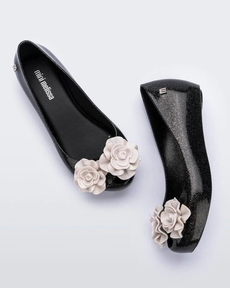 Mini Melissa Ultragirl Garden Black/White Product Image 3