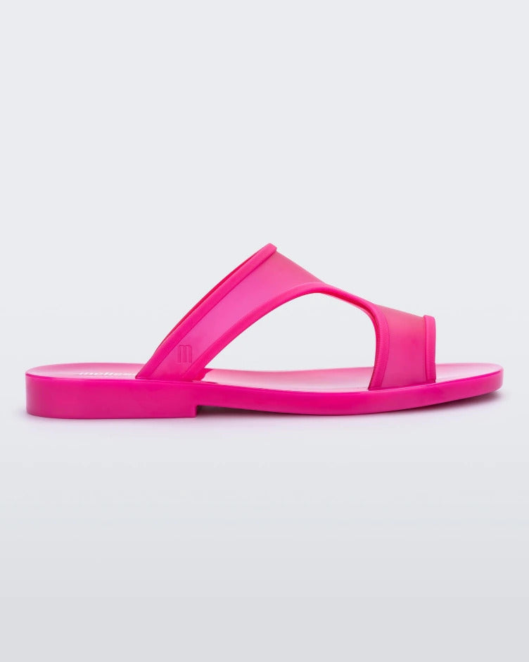 Neon pink orders sandals flat