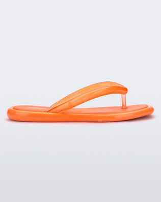 Product element, title Airbubble Flip Flop in Orange
 price $26.00