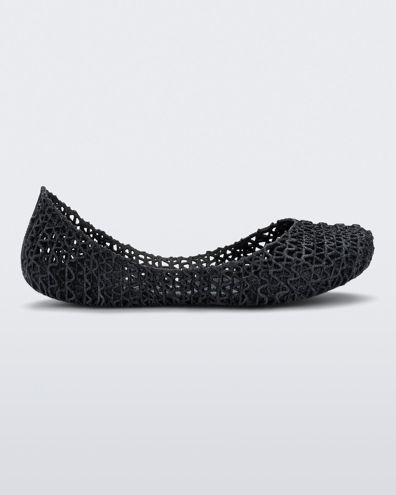 Mini Melissa Campana Black Glitter Product Image 1