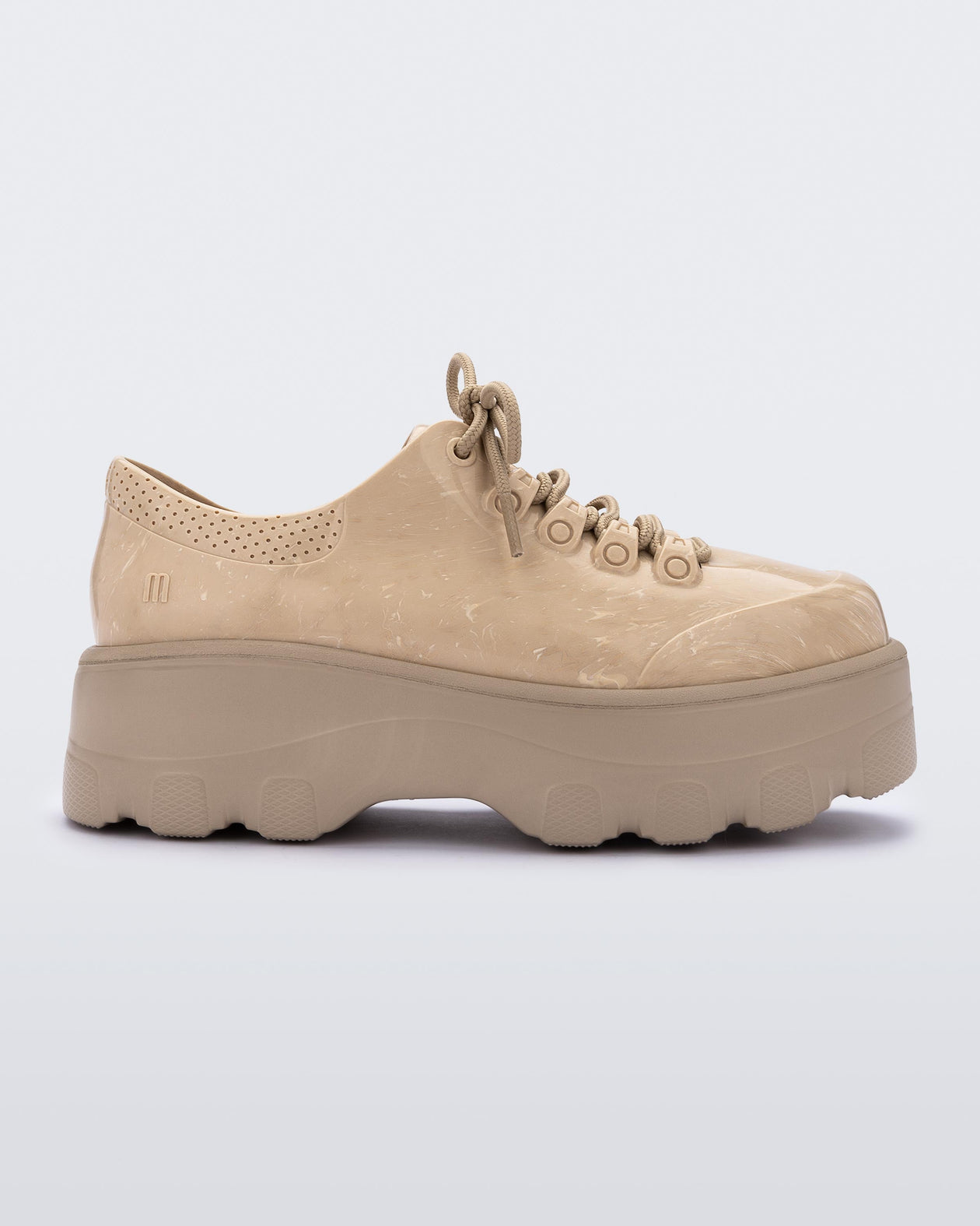 Kick Off Sneaker Platform in Beige Melissa Shoes