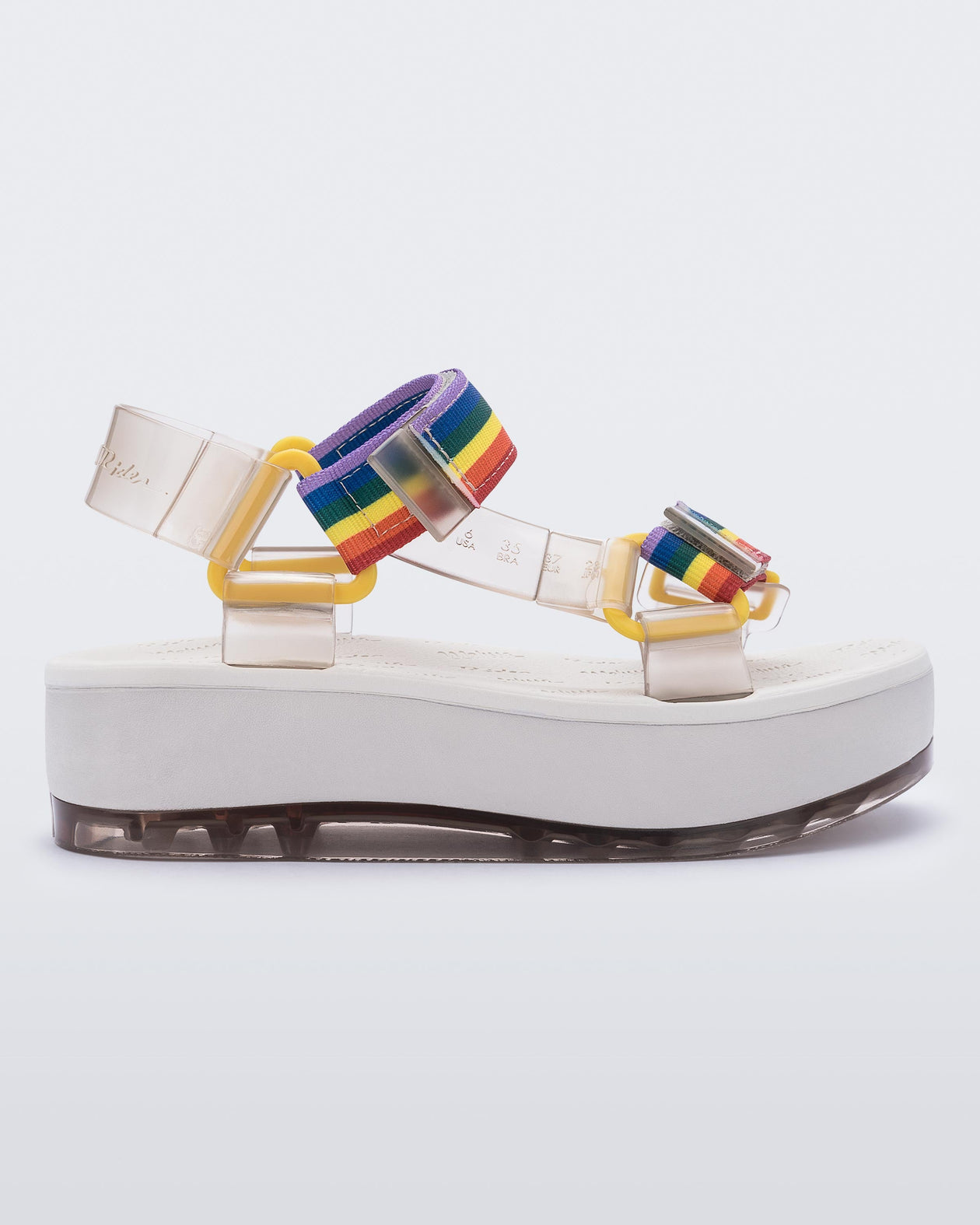 Fashion melissa rainbow sandals